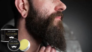 Beard Styling Balm – Reduces Frizz & Split Ends Moisturizing & Softening Beard Cream Mustache Wax & Oil Grooming Accessories for Men