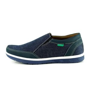 Sepatu Casual Pria Slide Slop Khamzo D03 Sepatu Kerja Cowok Slip On