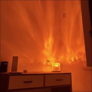 LED Night Light 16 Colors Ocean Wave Projector Light with Remote Touch Switch USB Powered Auto Rotate for Kids Room Party Decor