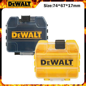 DeWalt | DEWALT Yellow Black Mini Storage Box Authentic Original Drill Bit Box High Hardness Stackable Hard Shell Case 2PCS