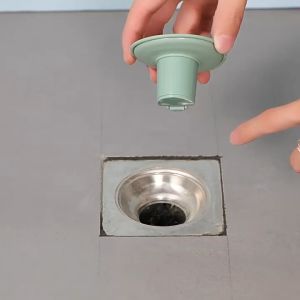 ใหม่ SaunGlin แบบสปริงเคลือบกันสนิม กระบอกกันกลิ่นเหม็น กันแมลงจากท่อน้ำ