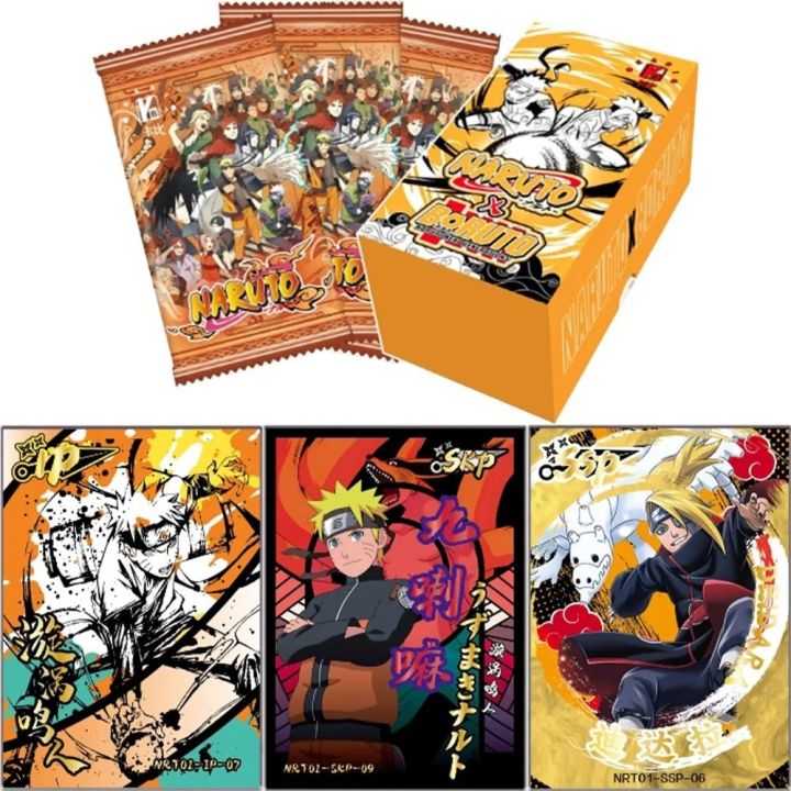 Naruto Boruto Collection Cards Combination SCP Naruto Sasuke SKP ...