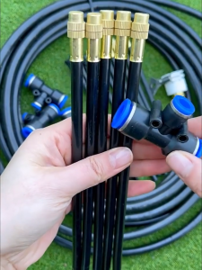 DEKES 5-20M Watering Irrigation Automatic Watering Kits Adjustable Misting System Kit