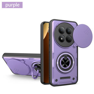 Phone Case for Xiaomi Redmi Note 15 Pro+ 5G 15Pro Xiaomi15T Pro Sliding Camera Lens Protector Magnetic Ring Bracket Hybrid Cover