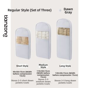 TIANZONG | Dustproof Compressible Garment Cover for Storage