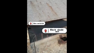 Fearless of exposure to 45° sunshine DAXINYUE shading net sunshade anti-UV waterproof original universial sunshade net for car parking greenhouse roof swimming pool dog house heat insulation net outdoor garden net awning canopy farm net shade cloth ﻿