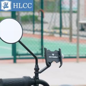 Motowolf ที่จับมือถือ ที่ยึดมือถือมอเตอร์ไซค์ ที่จับโทรศัพท์ แบบติดก้านกระจก และติดแฮนด์ เหมาะกับ Lalamove Grab