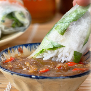 Mắm nêm pha sẵn cao cấp Làng Chài Xưa nguyên liệu tươi thơm ngon đặc biệt chai thủy tinh 300g