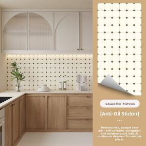 TAISEN | Self-Adhesive Waterproof Kitchen Oil-Resistant Wallpaper