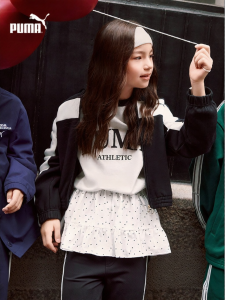 PUMA | New Girls Stand-collar Jacket T7 Design