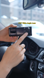 MeeGoo 2Inch Car Camera 170° Wide-Angle Night Vision 3Lens Dash Cam 1080P Loop Recording/Motion Detection/Gravity Sensor