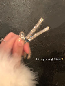 Elegant Rhinestone Hair Clip Side Bun Hairdressing Accessories Versatile Hairpins Fashionable Hairgrips for Women