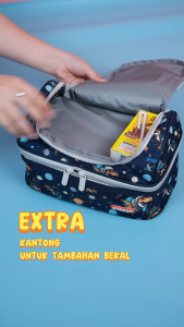 Skoola Tas Bekal Anak Sekolah PAUD TK SD Perempuan Cupcake Unifairy Waterproof - Ranchi