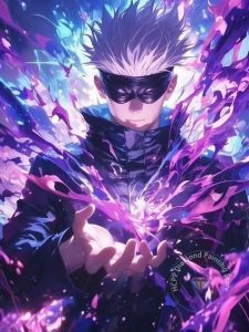 Kayou | Jujutsu Kaisen Satoru Gojo Itadori Yuji Anime Diamond Painting Kit 5D DIY Diamond Handmade Gift Crafts Home Decor