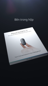 Máy Ghi Âm AI PLAUD NotePin S 64GB Màu Xám – Ghi Âm 20H Chuyển Giọng Nói Thành Văn Bản Tóm Tắt AI