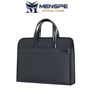 MENSPE Business Laptop Bag Fashion Shoulder Bag Portable Cross Body Bag Waterproof Messenger Bag Large Capacity Handbag Bag Lightweight Casual Bag Leisure Street Bag Suitable For 14-inches Laptops