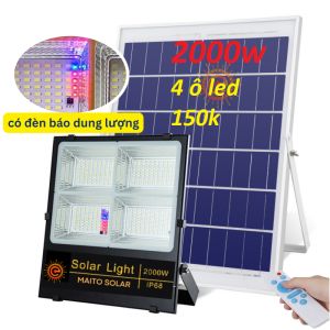 Đèn Năng Lượng Mặt Trời Đèn Năng Lượng Mặt Trời tự Sáng Chống Nước Tiết Kiệm Điện Năng 3000w