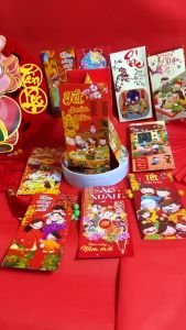 Combo 20 cái bao lì xì Tết 2025 chất liệu dày dặn cao cấp ...!