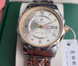 สวิสใหม่นาฬิกาผู้ชายแบบลำลองธุรกิจแท้แฟชั่นหล่อปฏิทินสว่างอินเทรนด์กันน้ำ