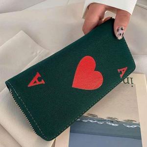 Ví Da Dệt Vải Canvas Dung Tích Lớn Nhiều Chức Năng Dài Mới 2024 Ví Nữ Thời Trang Thường Ngày Ví Nữ