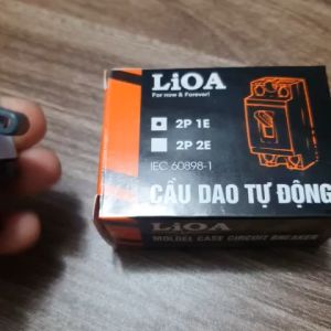 (Chính Hãng) Át khối Át Cóc Lioa 15A20A30A40A cầu dao tự động Lioa Hàng Loại 1 Loại 2
