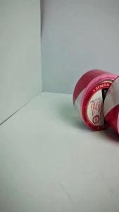 M-ONE Red White Warning Tape Hazard Barrier Tape Floor Marking Safety Caution Tape