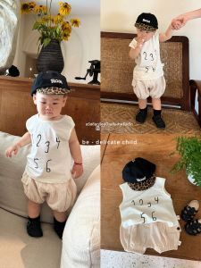 Breathable Casual Boys Summer Set