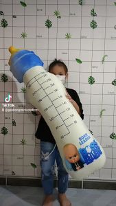 GỐI HÌNH BÌNH SỮA KHỔNG LỒ SIÊU TO [1 MÉT 2] CAO CẤP GIÁ RẺ