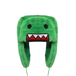 Domo-kun Head Hat Plush Toys Movie DOMO Toy Fans for Kids Halloween Gifts Cute Doll Game Fans Kids Birthday Xmas Gift Home Dec