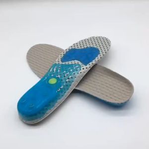 SRIEI 1Pair Silicone Orthopedic Insoles Plantar Fasciitis Arch Support Insoles Inserts Flat Feet Orthotic Shoes Insoles Sports Insoles with Spring