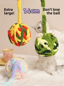 HOOPET | Entertainment Cat Toy Wool Teething Ball