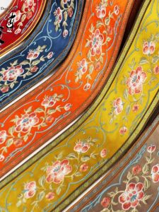 Embroider Curtain Lace DIY Han Dynasty Chest and Waist Wedding Clothes Shawl Fabric Decoration Braid Embroidered Sofa Accessories