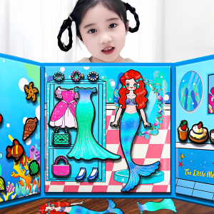 FENFA | Educational Creative Magnetic Quiet Book Girls