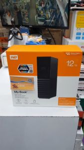 WD My Book ฮาร์ดดิสก์ HDD 12TB ไดร์ฟเก็บข้อมูล วิดีโอ ภาพ เพลง Harddisk External Drive USB3.0 รุ่น WDBBGB0120HBK-SESN