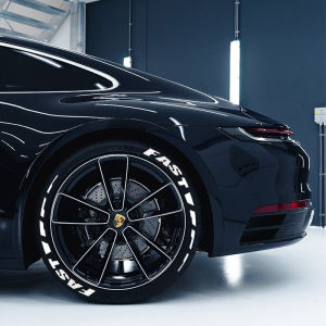 1ชิ้น Motorycycle 3D ตัวอักษรภาษาอังกฤษและจำนวนยางสติ๊กเกอร์ล้อรถจัดแต่งทรงผม DIY ตกแต่ง D Ecals