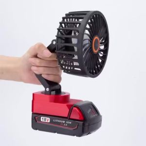 Quạt Không Dây Dùng Pin Lithium Milwaukee 18/20V Đa Góc Di Động Dùng Cho Xưởng Dụng Cụ Điện Cầm Tay Dùng Tại Công Trường