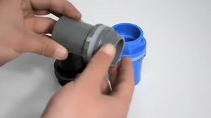 PVC Pipe Connector Aquarium Inlet Outlet Connector Drainage Durable for Water Pipe Connector