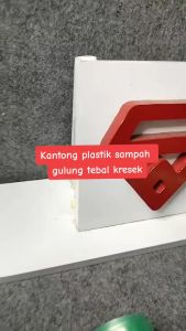 ART-016  Kantong Plastik Sampah gulung Tebal Kresek Garbage Bag Plastik Trash Serbaguna Dengan Tali isi 1 roll 15pcs Ukuran 45x50