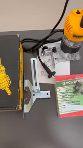 DeWALT Planer Original Carpenter Carpentry Tools Set Palm Wood Router Power Plunge Bit Trimmer Machine