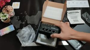 LEEDOAR MicroAMP Ampli Audio Mini Headphone 4 Channel Stereo HA400: Sound System Karaoke & Kit Speaker Aktif