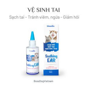 Dung dịch nhỏ vệ sinh tai chó - Phù hợp mọi dòng Poodle Husky Corgi | BossDog