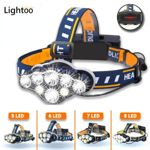 💥Original Ultrafire T6 Led head lamp Super bright Flash light head Flashlight powerful torch light waterproof Camping Lamp Outdoor Wide Lighting tochlight head light polish hight power emergency light rechargeable Lampu Kepala Fishing light 3 Modes
