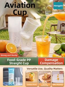 HENGPIN | Durable Heat-Resistant PP Disposable Cups