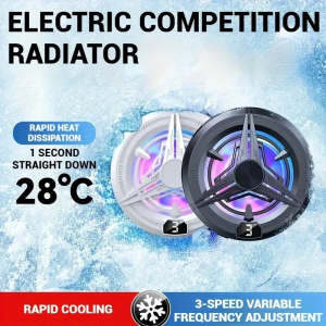 JKUOO Fan Phone Magnetic Cooler for Dedicated Tablet with Aluminum Laptop Tablet Stand Radiator Peltier Cooler