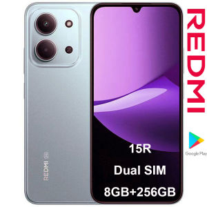 Redmi | REDMI 15R 5G Global Version Smartphone 6.72" HD Screen 5000mAh Battery Octa Core Dual SIM Unlocked Android Mobile Phone 8+256GB