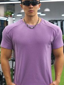 Áo Thun Nam Đan Mạch Hai Mặt Chống Lạnh Thể Thao Khoe Vai Cao Co Dãn