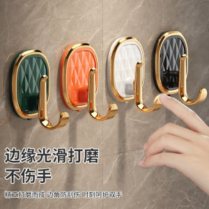 Strong Load Bearing Bathroom Towel Hook No Drilling Wall Mounted Seamless Kitchen Sticky Hook for Bathroom And Kitchen Use