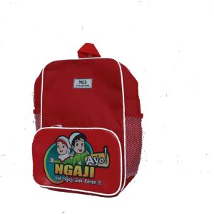 ( M G S ) tas ransel anak paud ~ tk / tas ransel ayo ngaji