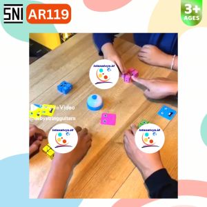 Mainan Anak Face Change Rubik Cube AR119