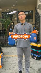 Bình xịt tưới cây mini WADFOW 1.5L-2.0L phun tia thằng phun sương van xả an toàn cần bơm nhôm